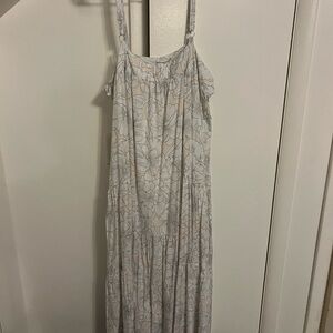 Floral Print Maxi Dress